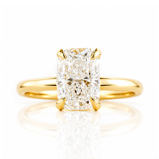 Ivanka, Cushion cut Lab Diamond Ring - Victoria's Jewellery