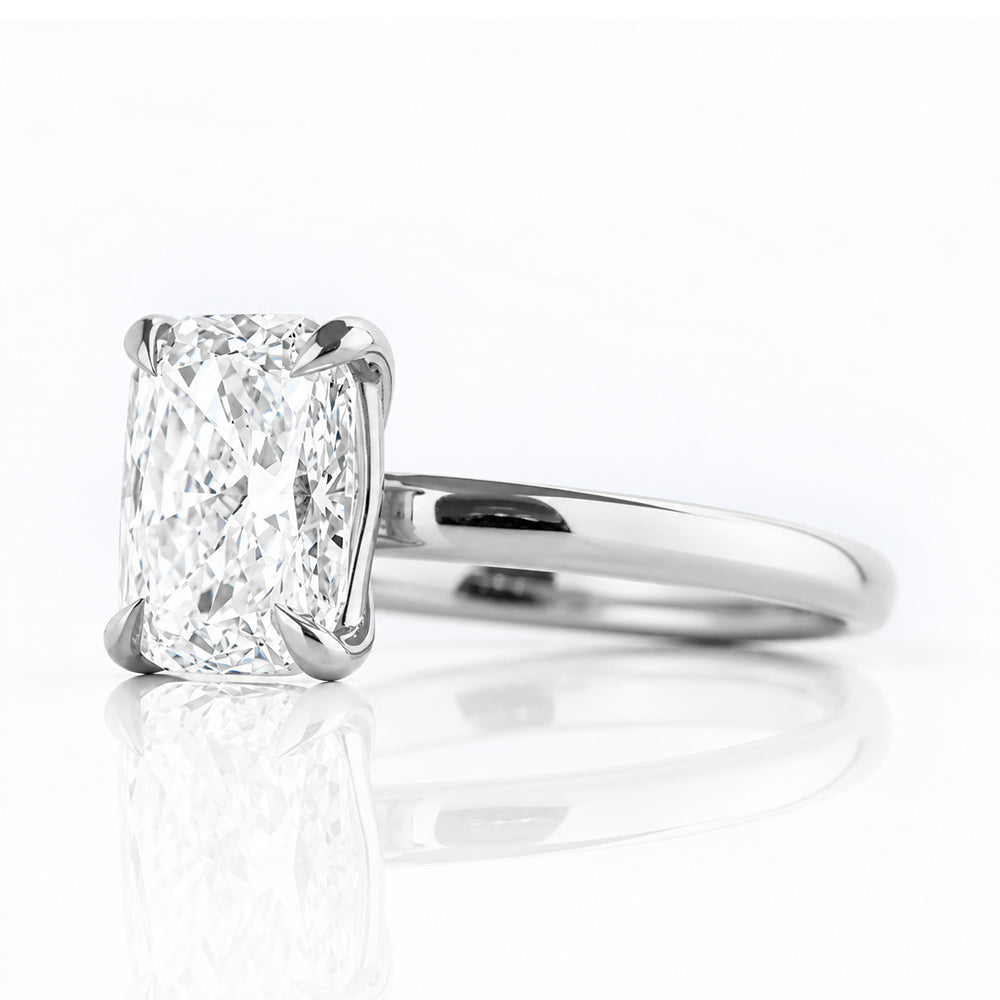 Ivanka, Cushion cut Lab Diamond Ring - Victoria's Jewellery