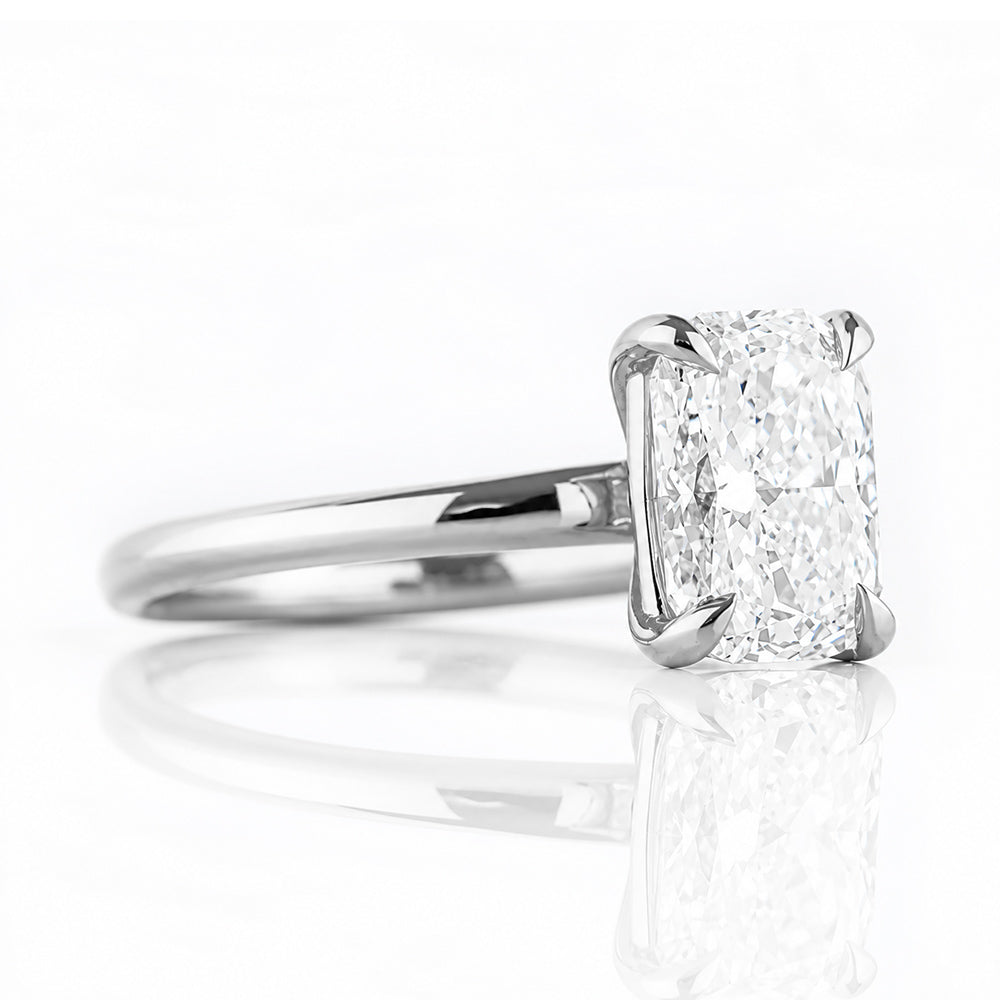 Ivanka, Cushion cut Lab Diamond Ring - Victoria's Jewellery