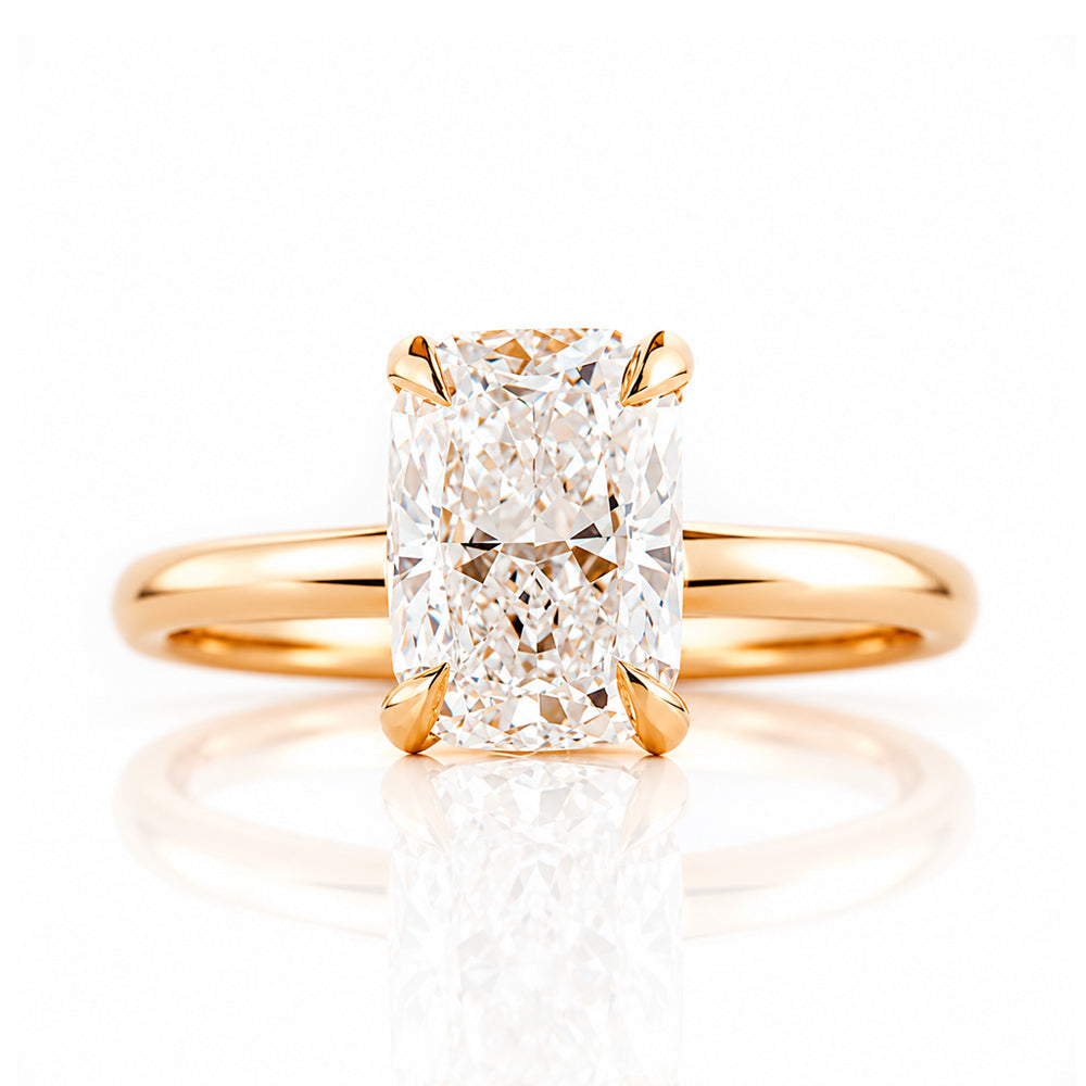 Ivanka, Cushion cut Lab Diamond Ring - Victoria's Jewellery