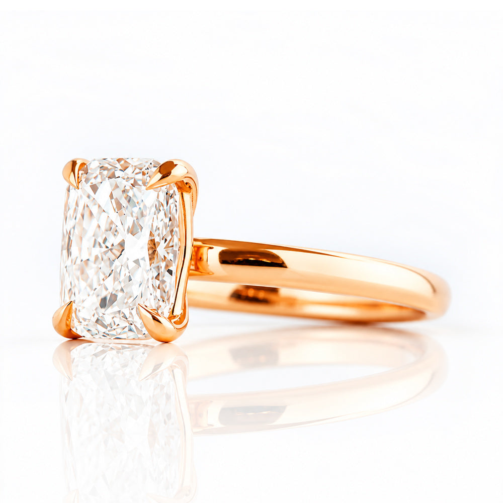 Ivanka, Cushion cut Lab Diamond Ring - Victoria's Jewellery