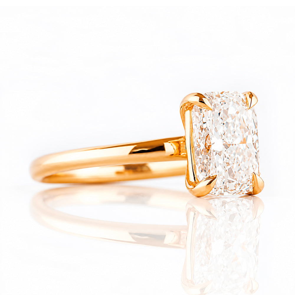Ivanka, Cushion cut Lab Diamond Ring - Victoria's Jewellery