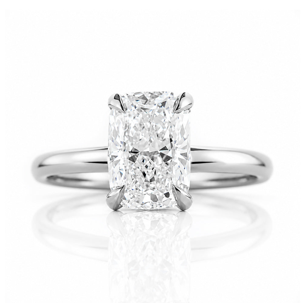 Ivanka, Cushion cut Lab Diamond Ring - Victoria's Jewellery