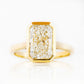Sloane, 3ct Radiant cut Lab Diamond Ring - Victoria's Jewellery