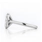 Sloane, 3ct Radiant cut Lab Diamond Ring - Victoria's Jewellery