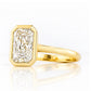 Sloane, 3ct Radiant cut Lab Diamond Ring - Victoria's Jewellery