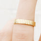 Caspian, a Solid Gold Wedding Band