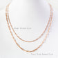 9k Rose Gold Paper Clip Chain - Victoria's Jewellery