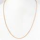 9k Rose Gold Rolo Chain - 2mm - Victoria's Jewellery
