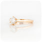 The 6 Claw Brilliant cut Diamond Ring - 0.50ct
