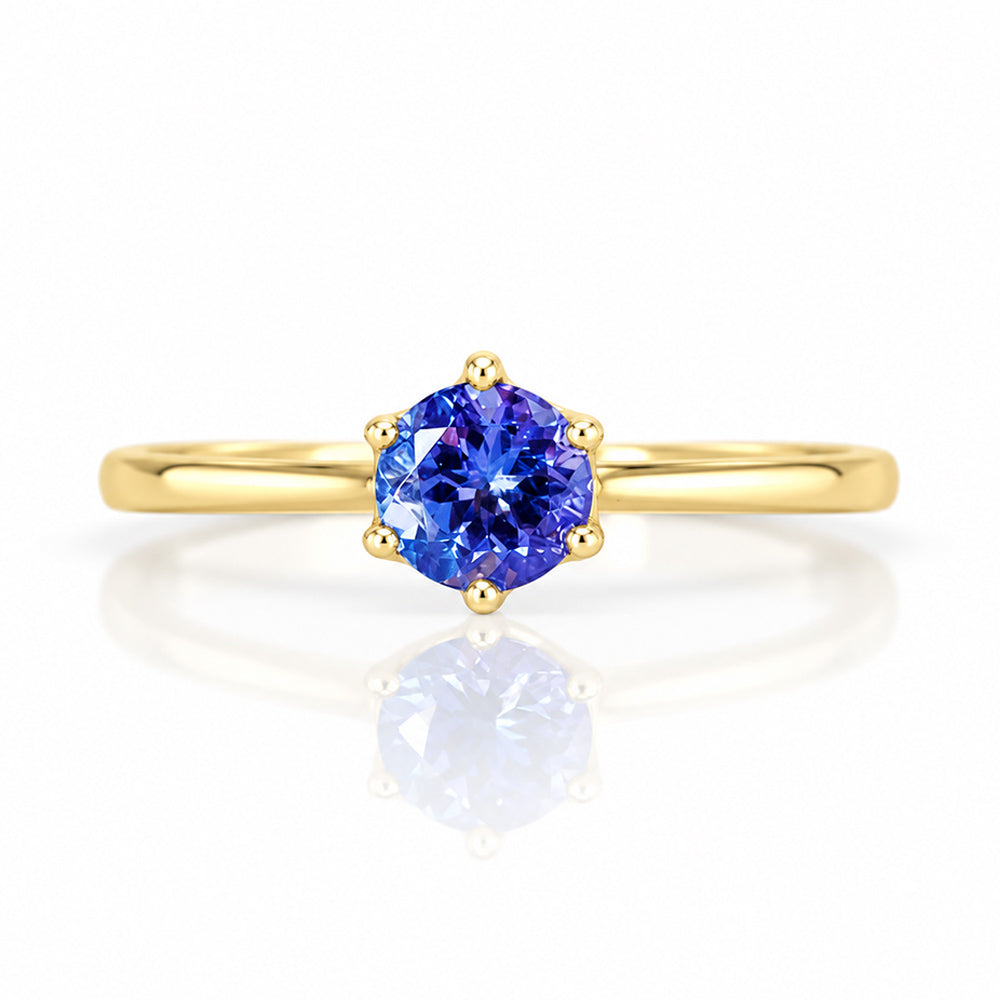 Tulip, a Tanzanite Ring - Victoria's Jewellery
