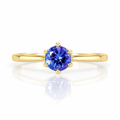 Tulip, a Tanzanite Ring - Victoria's Jewellery