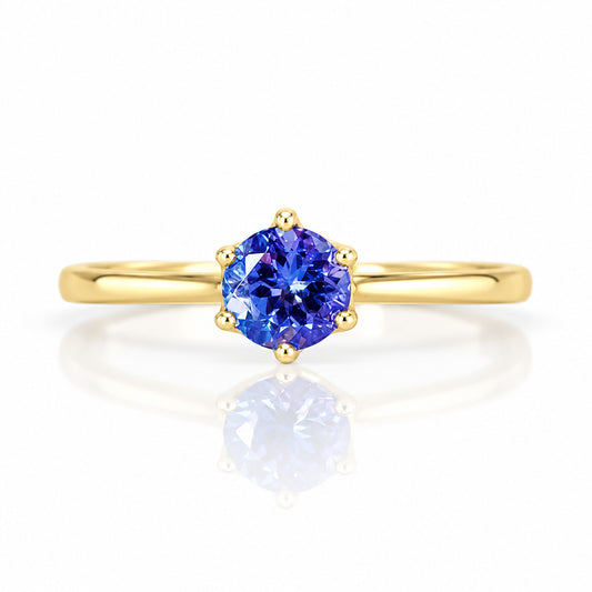 Tulip, a Tanzanite Ring - Victoria's Jewellery