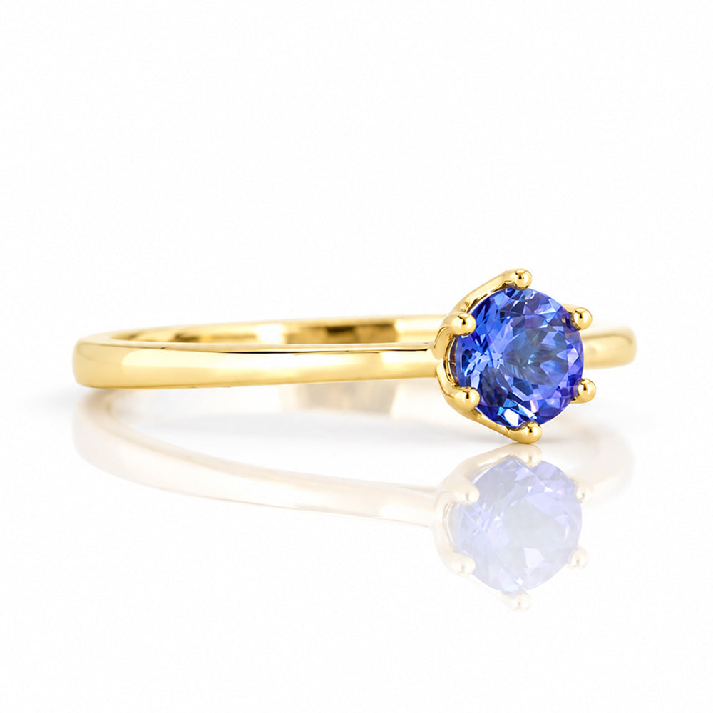 Tulip, a Tanzanite Ring - Victoria's Jewellery