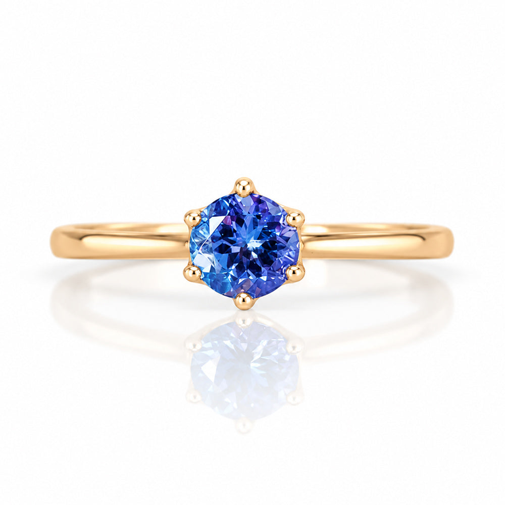 Tulip, a Tanzanite Ring - Victoria's Jewellery