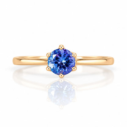 Tulip, a Tanzanite Ring - Victoria's Jewellery