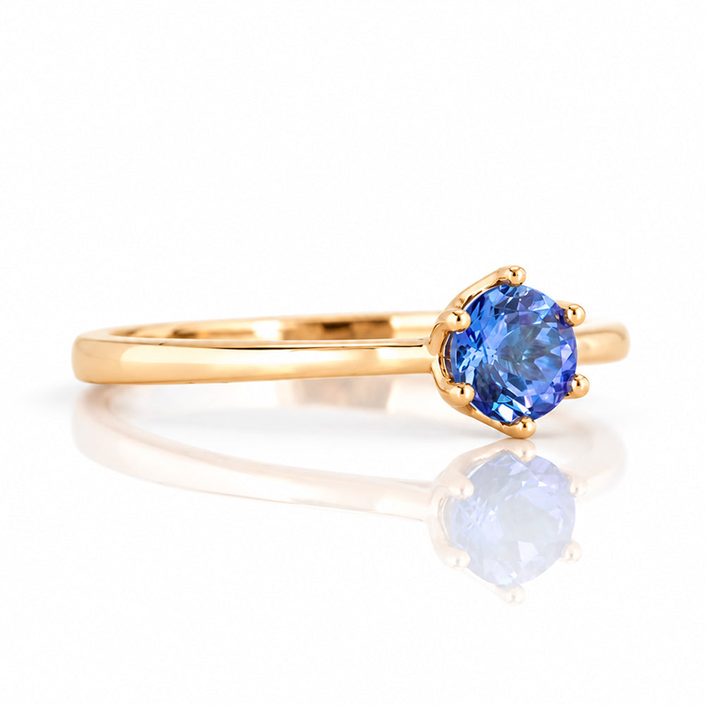 Tulip, a Tanzanite Ring - Victoria's Jewellery