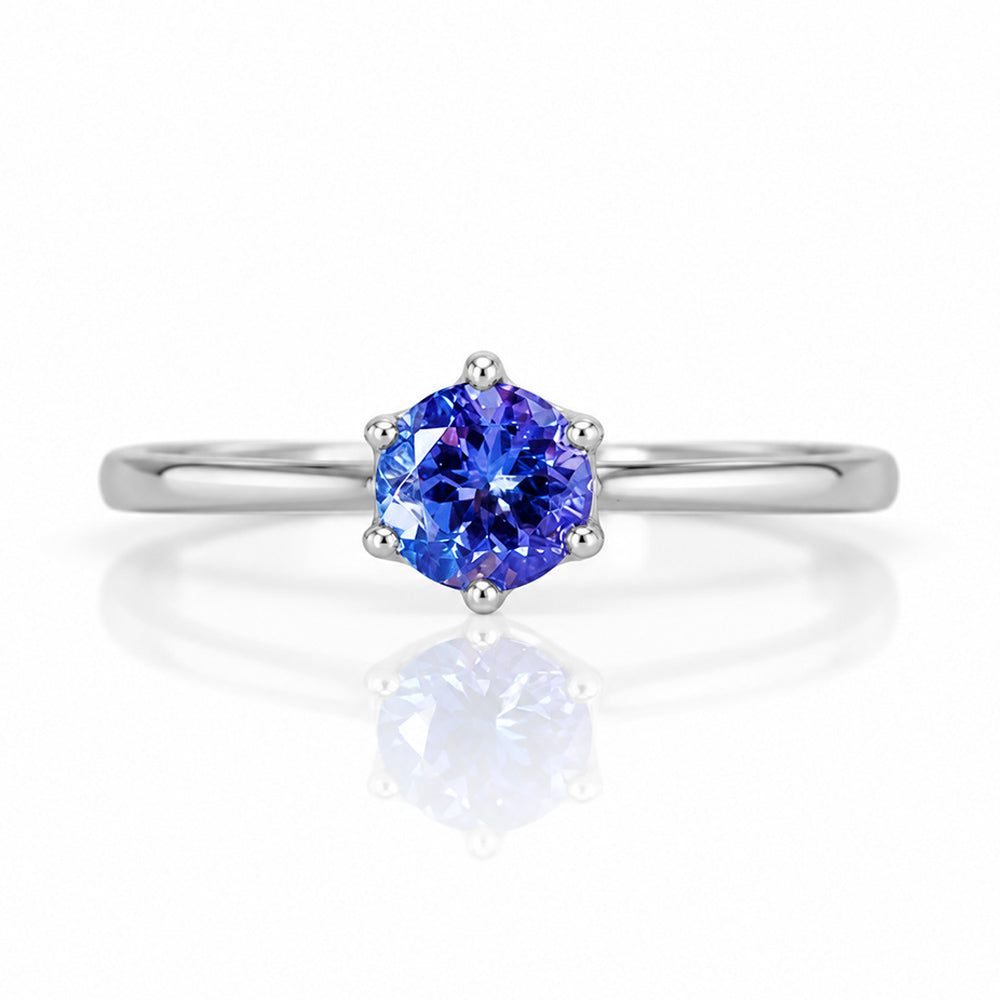 Tulip, a Tanzanite Ring - Victoria's Jewellery