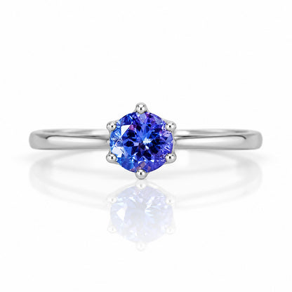Tulip, a Tanzanite Ring - Victoria's Jewellery