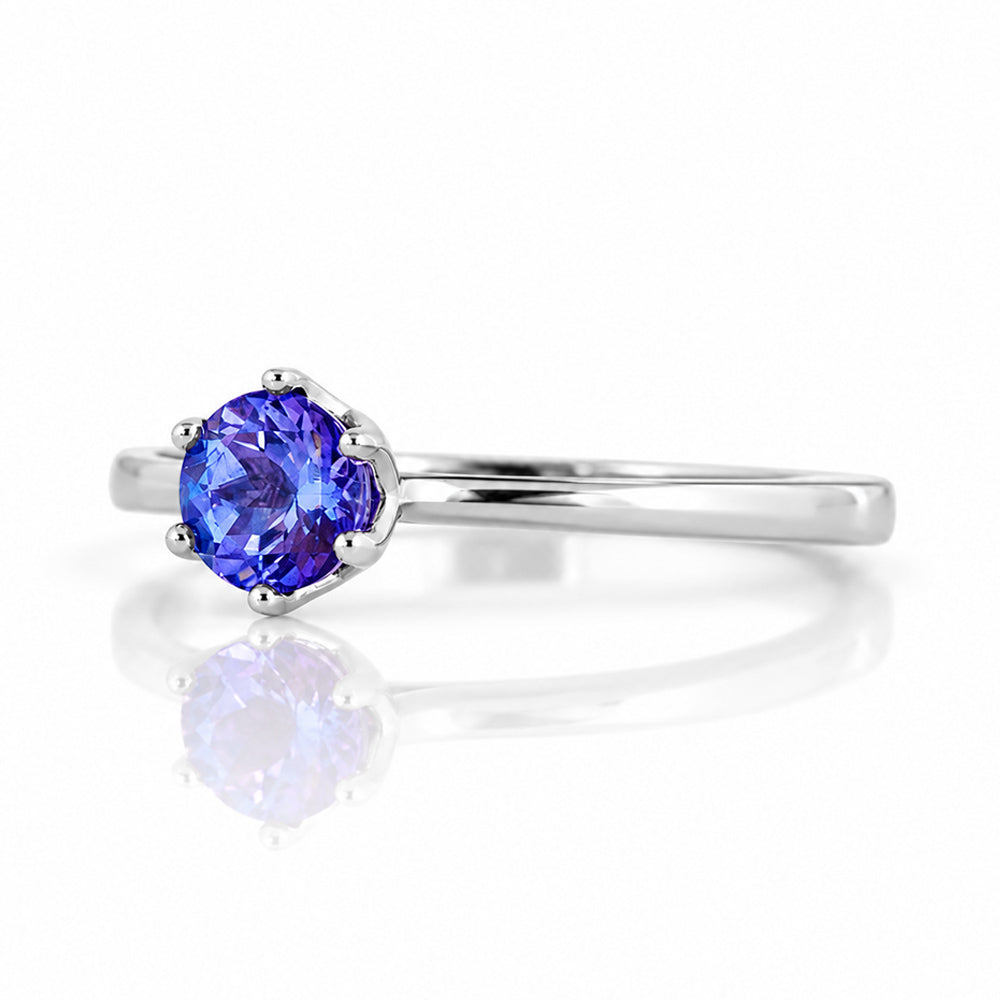 Tulip, a Tanzanite Ring - Victoria's Jewellery