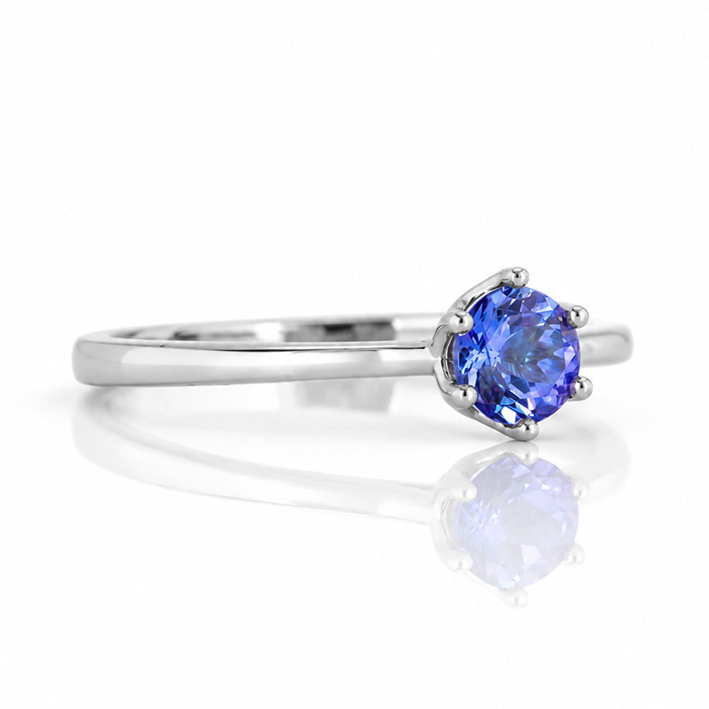 Tulip, a Tanzanite Ring - Victoria's Jewellery