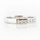 Tanya, a Brilliant cut Lab Diamond Channel Ring - Victoria's Jewellery