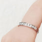 Tanya, a Brilliant cut Lab Diamond Channel Ring - Victoria's Jewellery