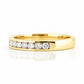 Tanya, a Brilliant cut Lab Diamond Channel Ring - Victoria's Jewellery