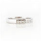 Tanya, a Brilliant cut Lab Diamond Channel Ring