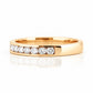 Tanya, a Brilliant cut Lab Diamond Channel Ring - Victoria's Jewellery