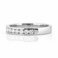 Tanya, a Brilliant cut Lab Diamond Channel Ring - Victoria's Jewellery