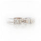 Round cut Lab Diamond Trellis Half Eternity Ring - Victoria's Jewellery