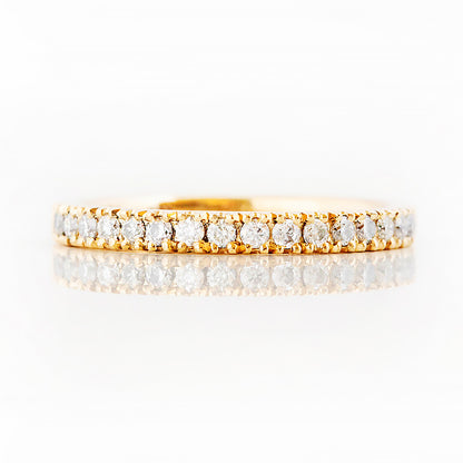 Emma, a Brilliant cut Lab Diamond Wedding Band