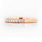 Emma, a Brilliant cut Lab Diamond Wedding Band