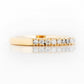 Emma, a Brilliant cut Lab Diamond Wedding Band