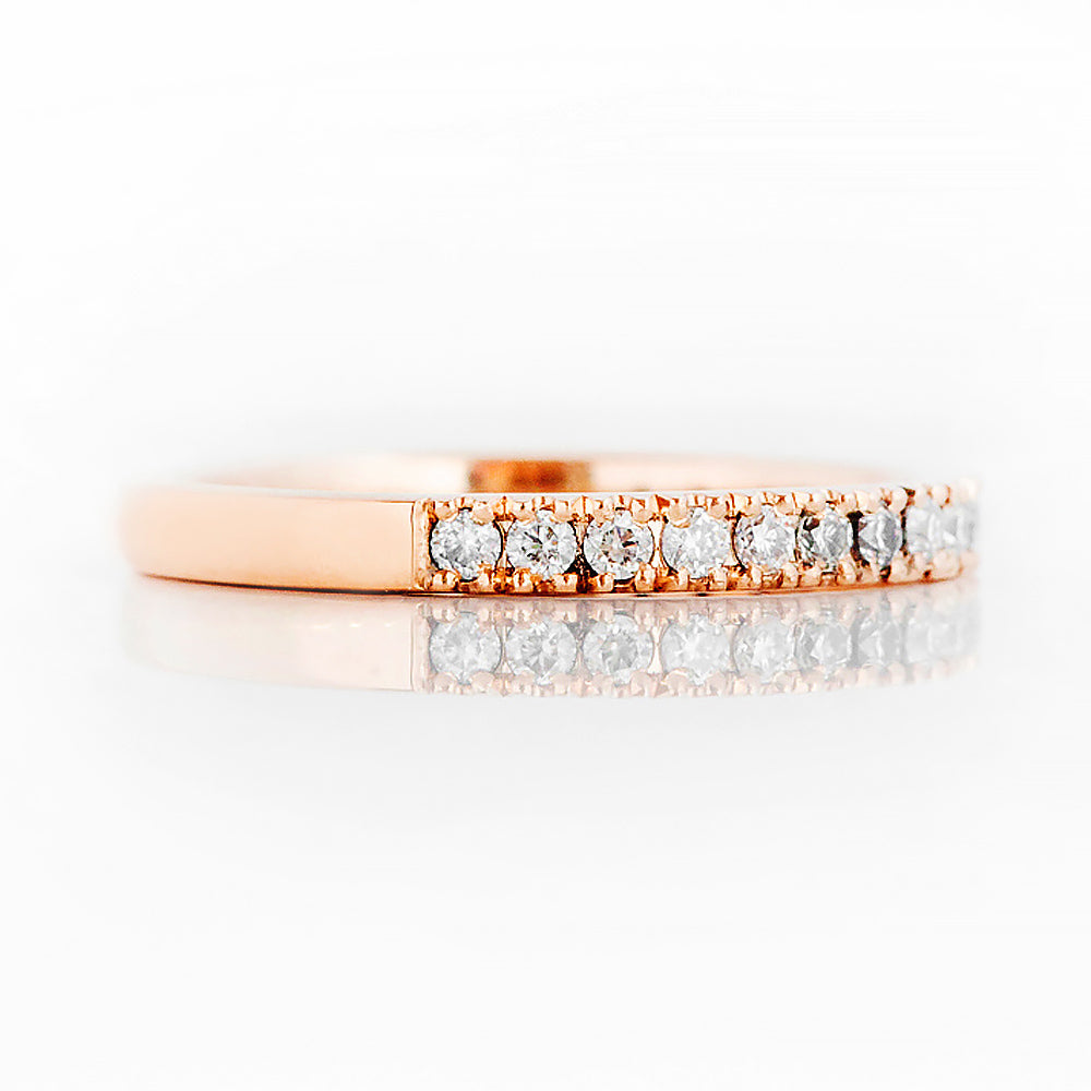 Emma, a Brilliant cut Diamond Wedding Band - Victoria's Jewellery
