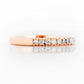 Emma, a Brilliant cut Lab Diamond Wedding Band