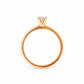 The 4 Claw Brilliant cut Lab Diamond Engagement Ring - 0.50ct - Victoria's Jewellery
