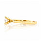 The 4 Claw Brilliant cut Lab Diamond Engagement Ring - 0.50ct - Victoria's Jewellery