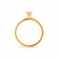The 4 Claw Brilliant cut Lab Diamond Engagement Ring - 0.50ct - Victoria's Jewellery