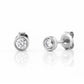 The Tube, Diamond Stud Earring - 4.5mm - Victoria's Jewellery
