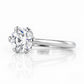 Faye, Round cut Lab Diamond Ring - 2ct - Victoria's Jewellery