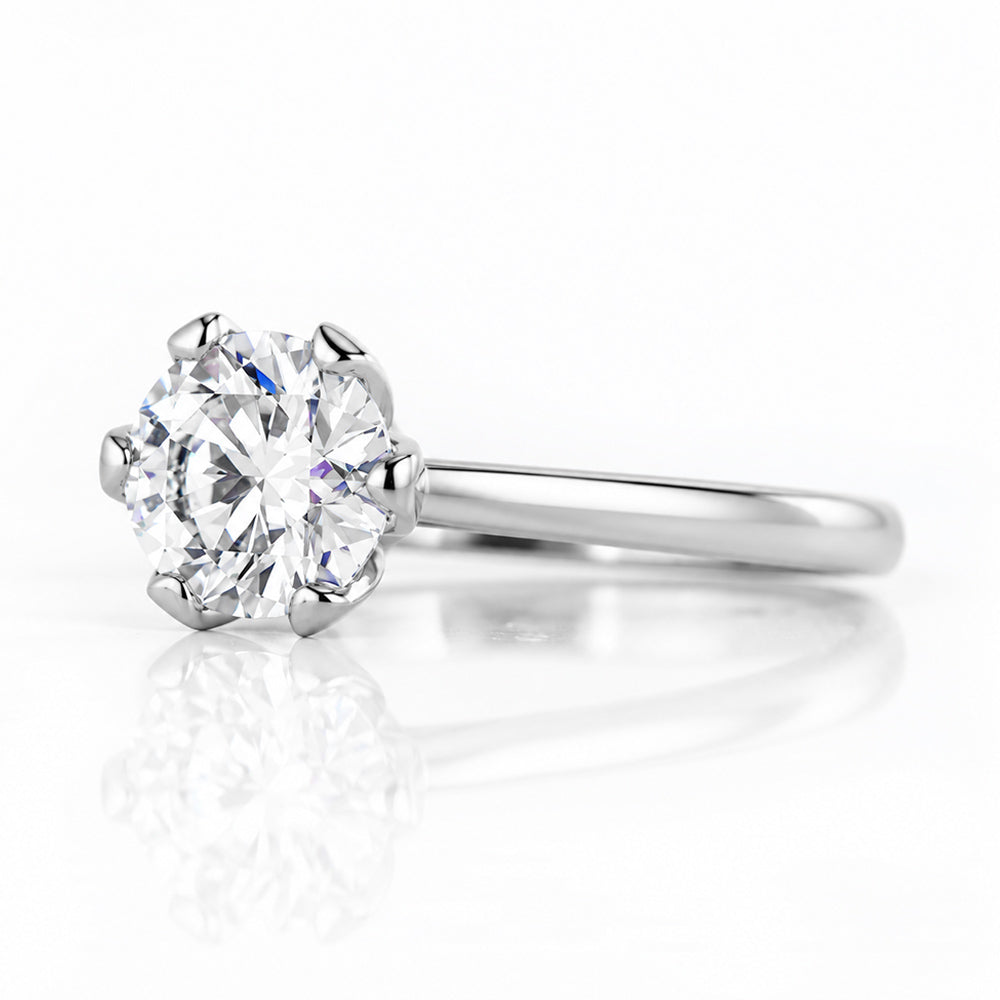 Faye, Round cut Lab Diamond Ring - 2ct - Victoria's Jewellery