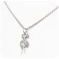 Brilliant cut Moissanite Infinity Pendant and Chain