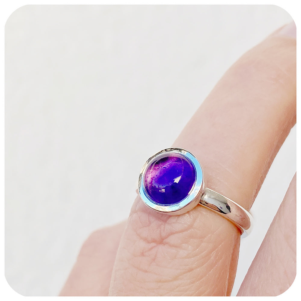 The Amethyst Jelly Ring