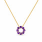 Circle of Life Necklace - Amethyst - Victoria's Jewellery