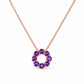 Circle of Life Necklace - Amethyst - Victoria's Jewellery