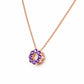Circle of Life Necklace - Amethyst - Victoria's Jewellery