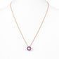 Circle of Life Necklace - Amethyst - Victoria's Jewellery