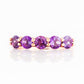 Danelle, an Amethyst Half Eternity Trellis Ring